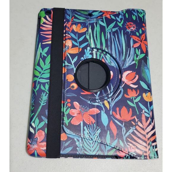 Floral Tablet Holder Standard Size in great condition Back-to-School college - Picture 1 of 5